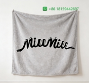 Miumiu Throw Blankets